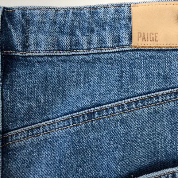 Paige Dani Short Leela Deconstructed Vintage Inspired Denim - Picture 13 of 15